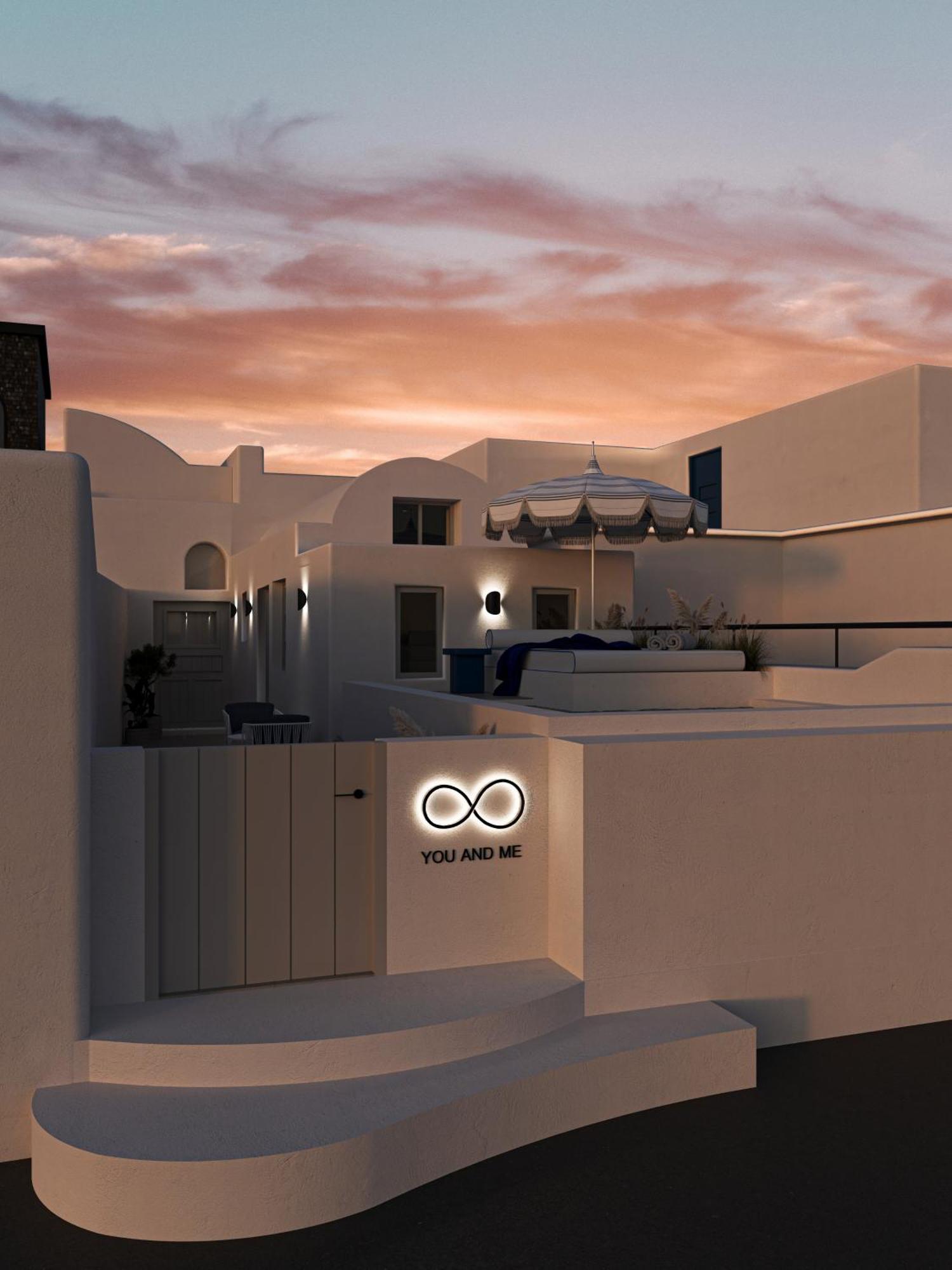 U & Me Suites Fira  Exterior photo